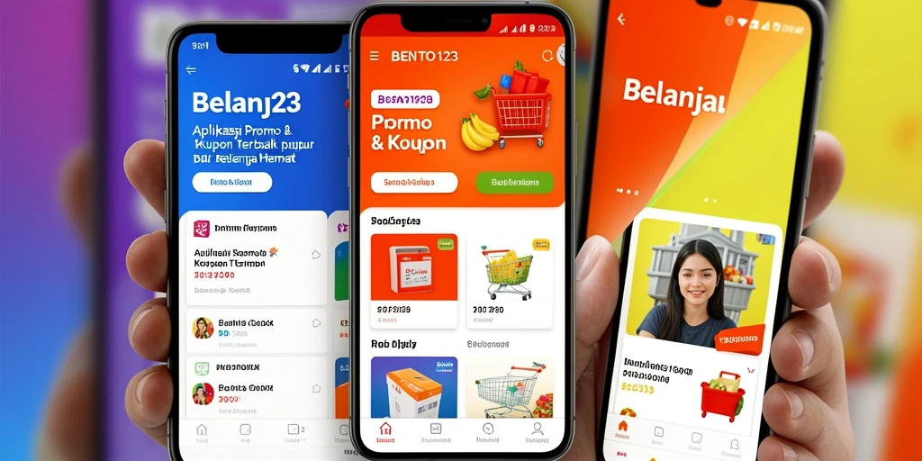 Antarmuka BENTO123 yang memudahkan pencarian kupon dan promo.