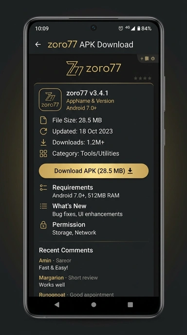 Unduh APK zoro77 untuk Pengguna Android di Indonesia