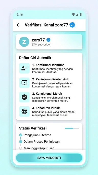 Kanal Resmi zoro77 untuk Pengguna Android Indonesia